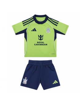 Billige Fulham Bortedraktsett Barn 2025-26 Kortermet (+ Korte bukser)